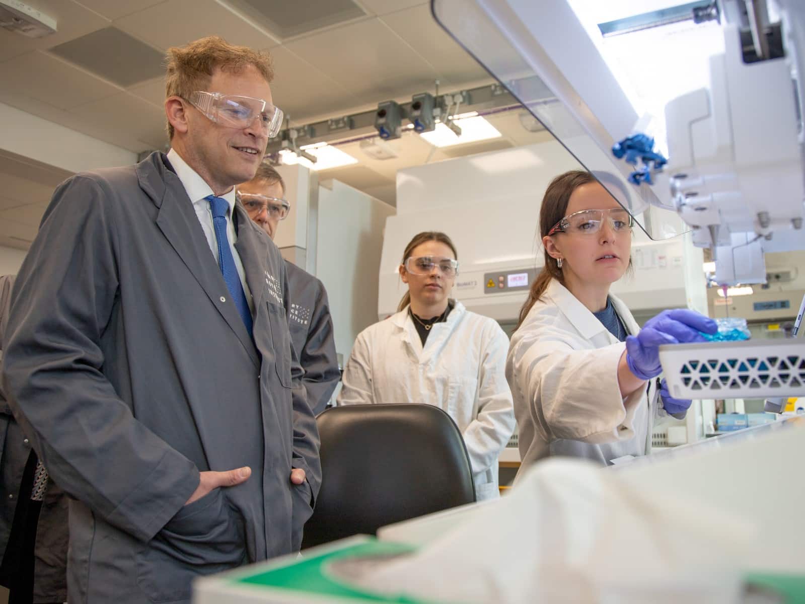 Grant Shapps at Henry Royce Institute