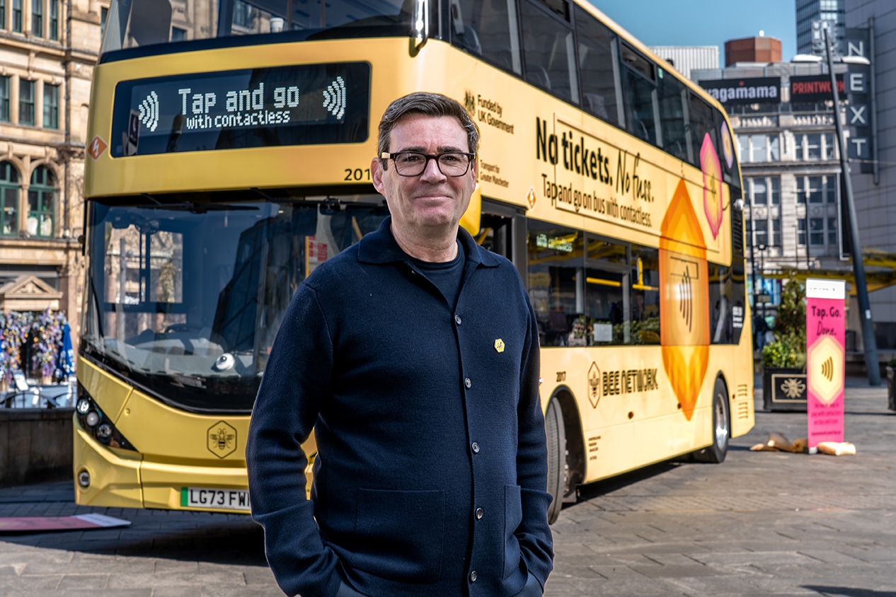 Andy Burnham Bee Network