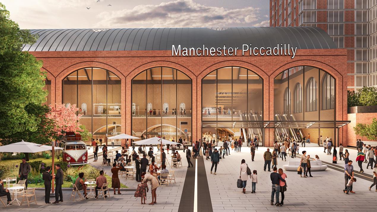 Manchester Piccadilly CGI