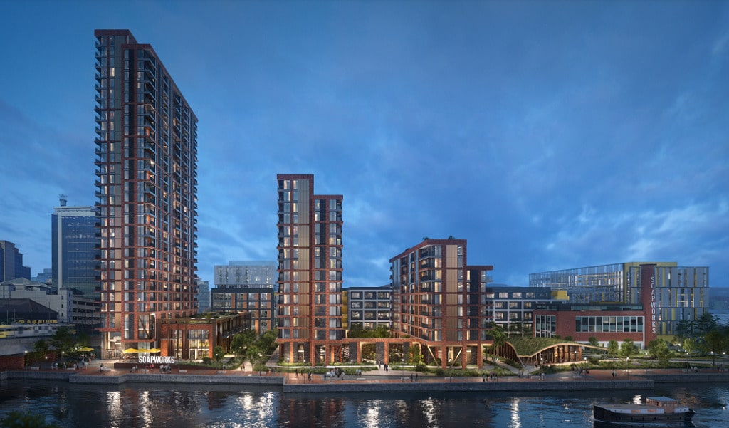 Soapworks development Salford