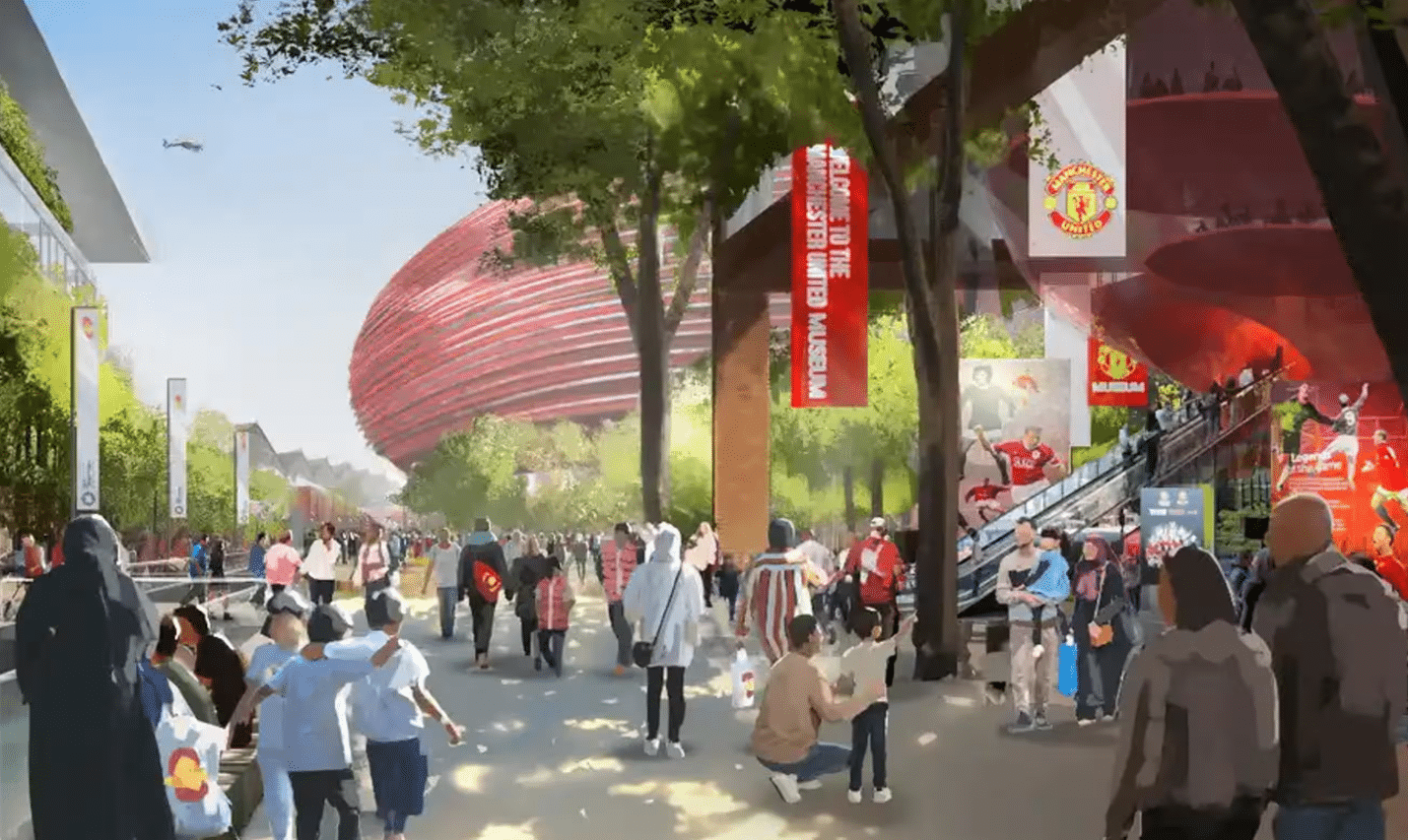 Old Trafford Manchester United Regeneration