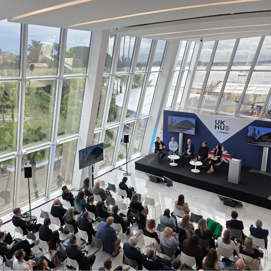 A panel session about the Manchester Good Growth Fund at MIPIM 2026
